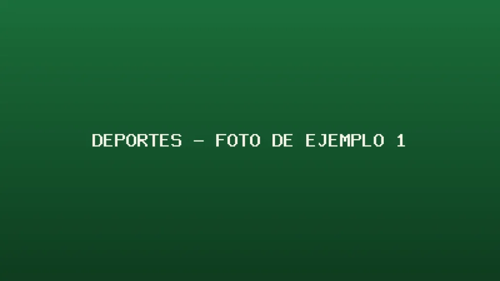 Foto de ejemplo de Deportes