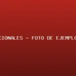 Foto de ejemplo de Nacionales
