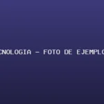 Foto de ejemplo de Tecnología