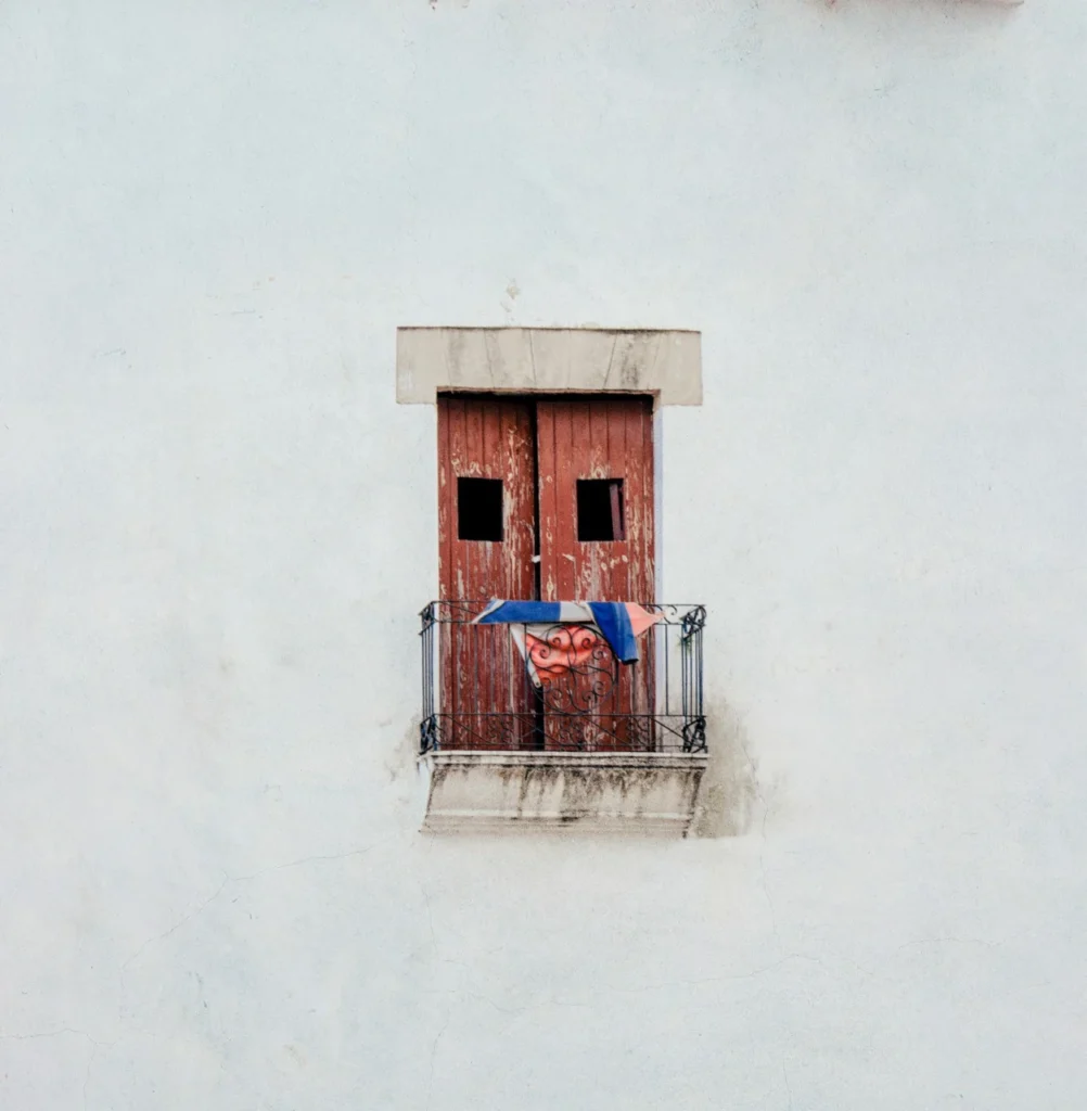 Balcón en la Zona Colonial de Santo Domingo