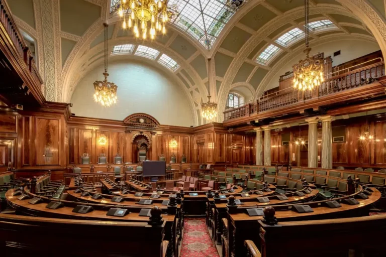Sala de sesiones de un consejo